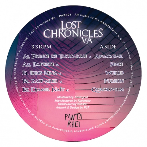 ( PRR 001 ) VARIOUS ARTISTS - Lost Chronicles ( 12" ) Panta Rhei Records